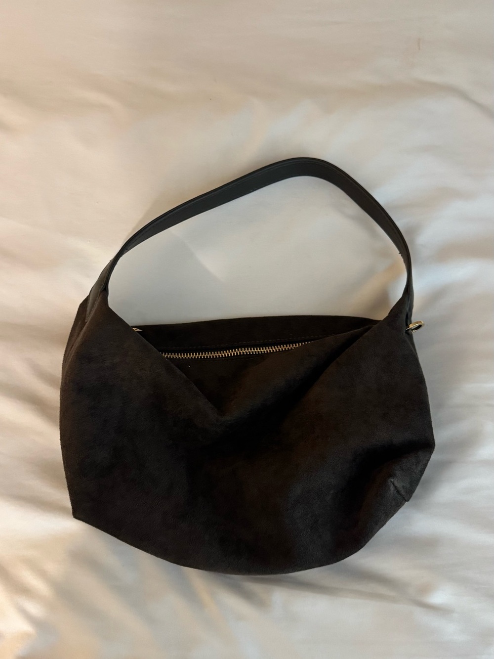 Target brown suede purse